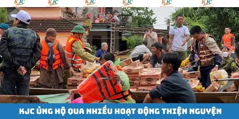 Hoạt động thiện nguyện mà KJC ủng hộ 